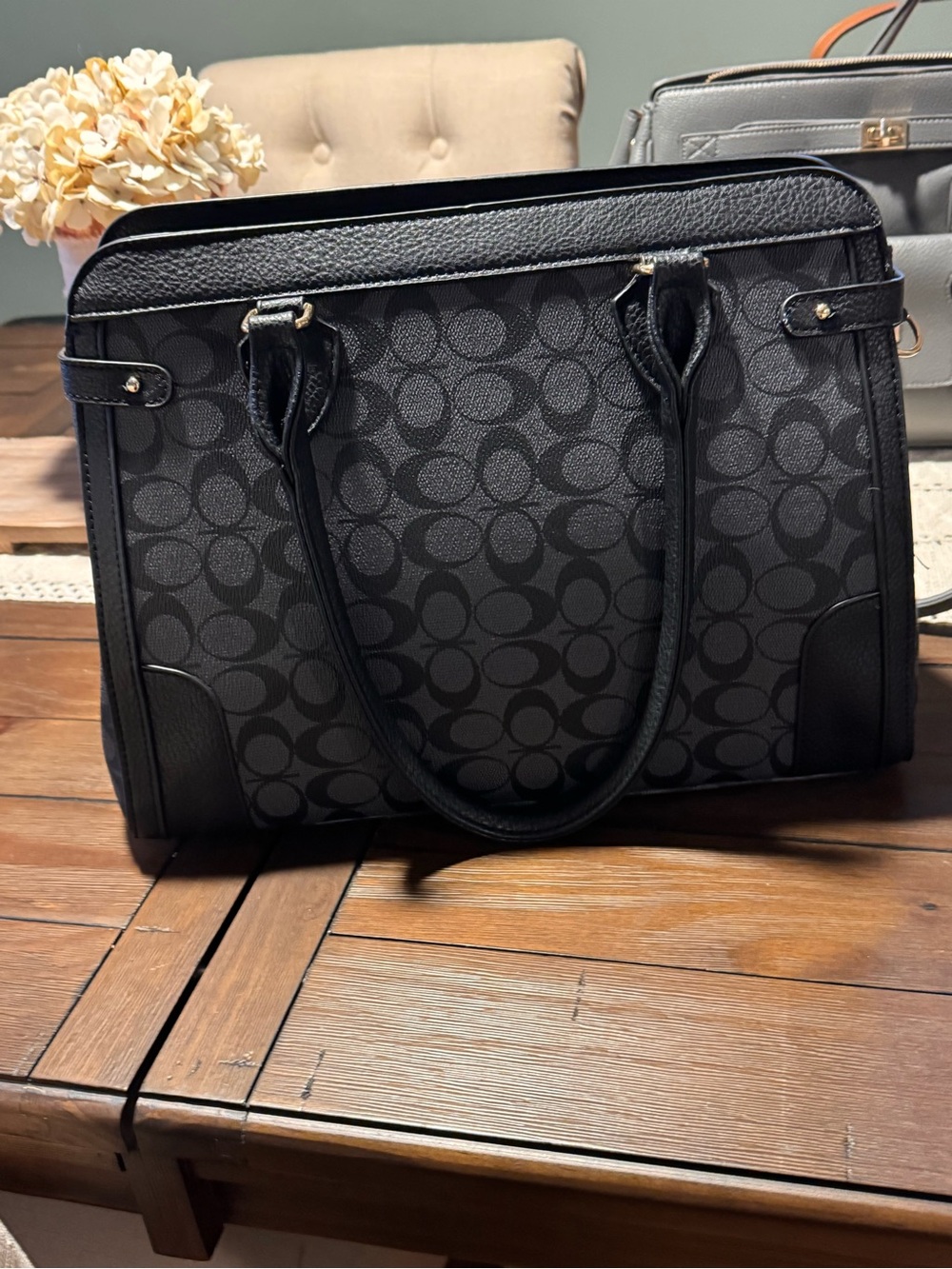 Black Satchel/Laptop Bag